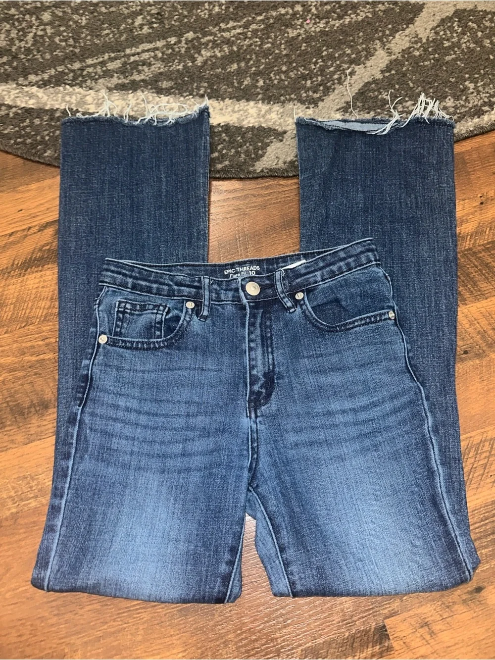 Variety brands of girl jeans